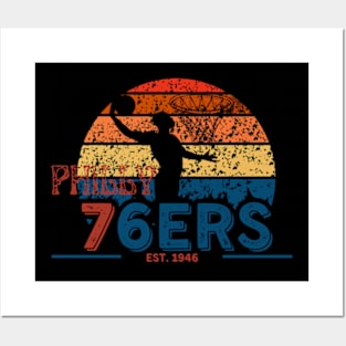 76ers Posters and Art